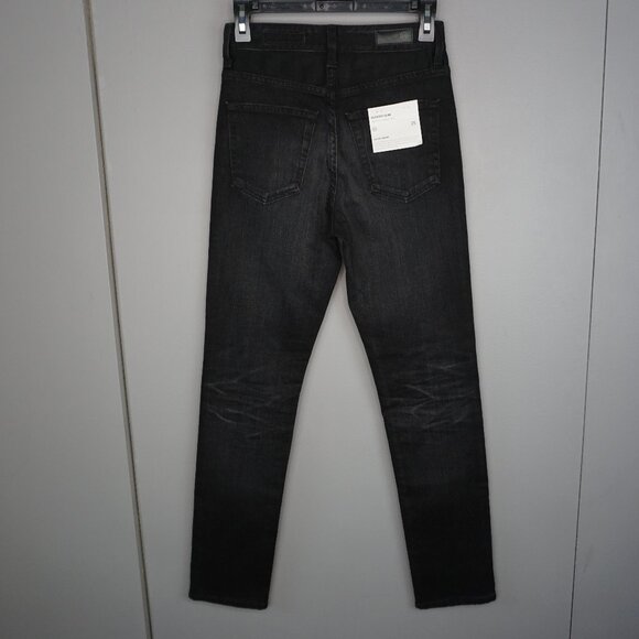 New AG Alexxis Slim High-Rise Vintage Straight Jeans in 2 Years Dropout size 25 - Picture 4 of 16